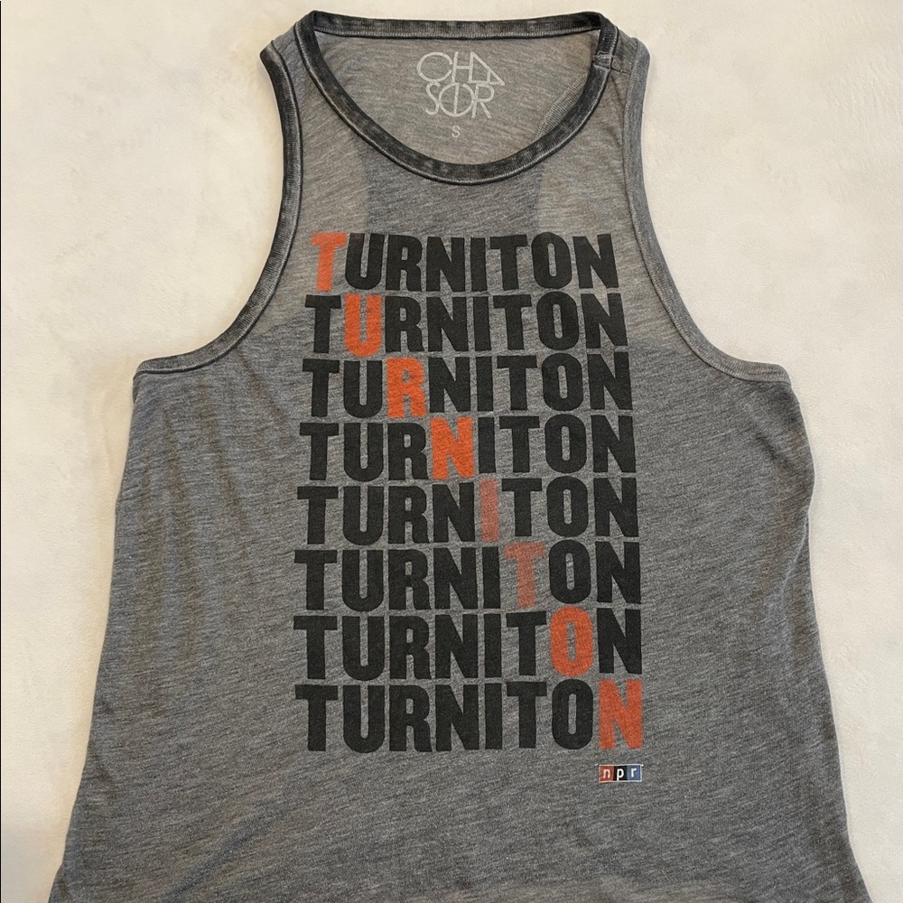 NPR National Public Radio ‘Turn It On’ Tank Top